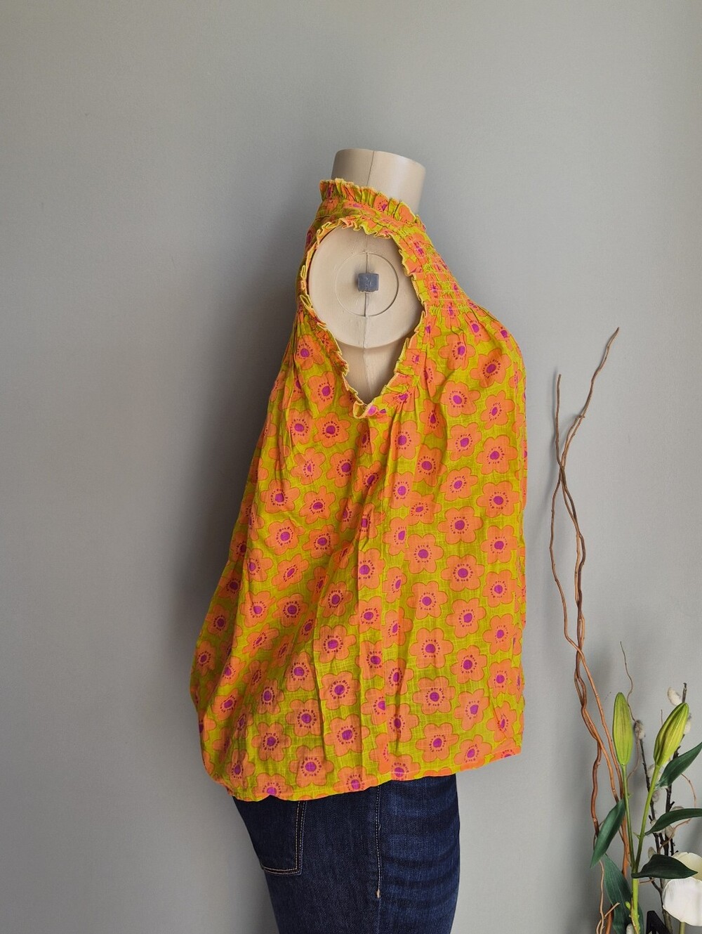 Ivy Jane Popping Flowers Top size S - Picture 5 of 8